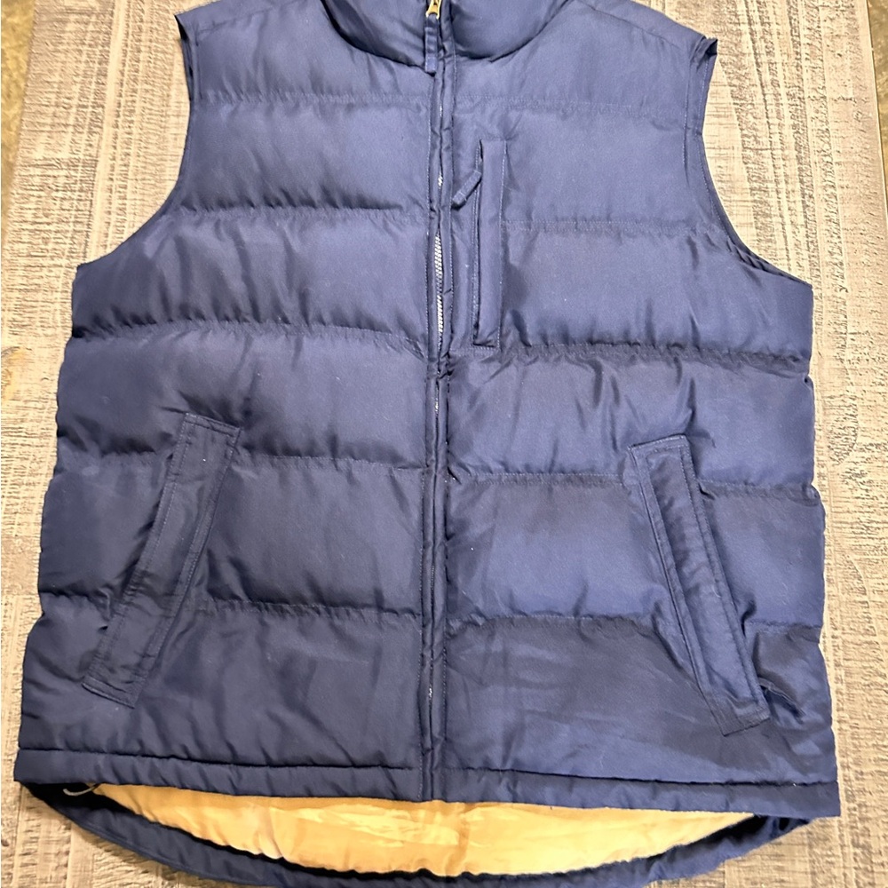 Weatherproof Navy Puffer Vest
